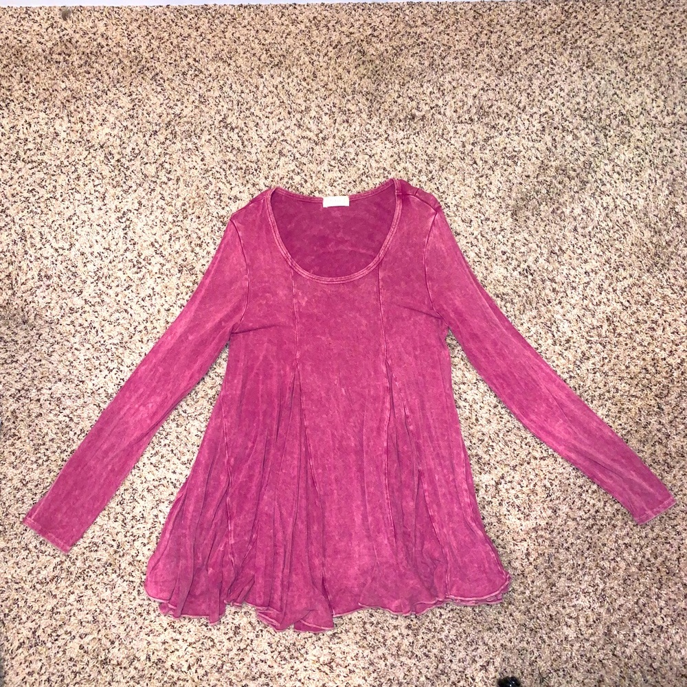 Pink/purple t shirt dress